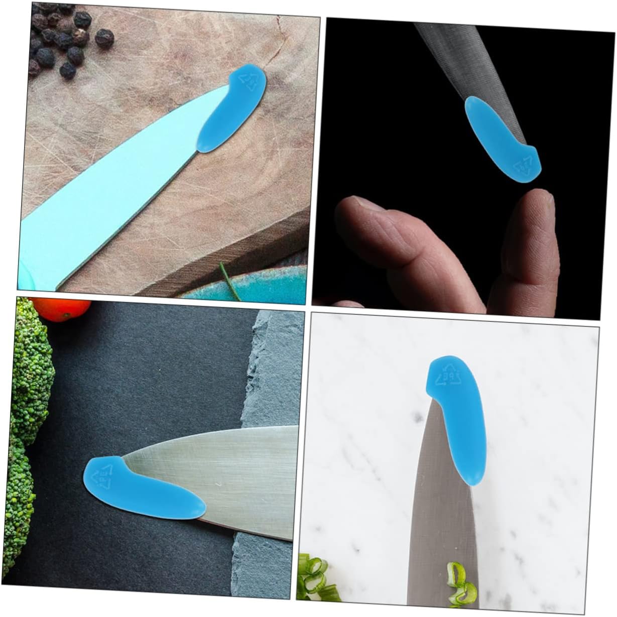 25-Piece LABRIMP Plastic Knife Tip Protectors