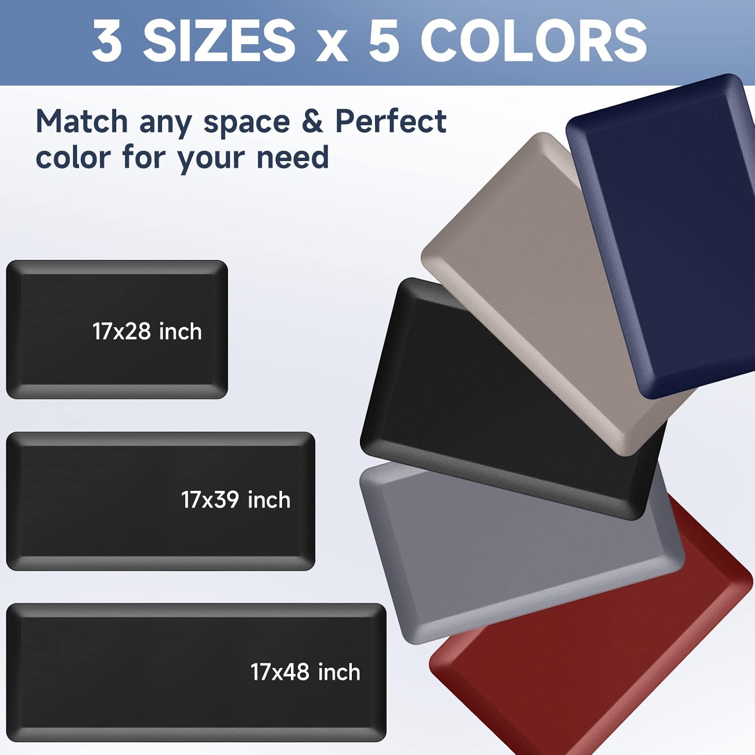 StepRite 45 inch thick kitchen mats