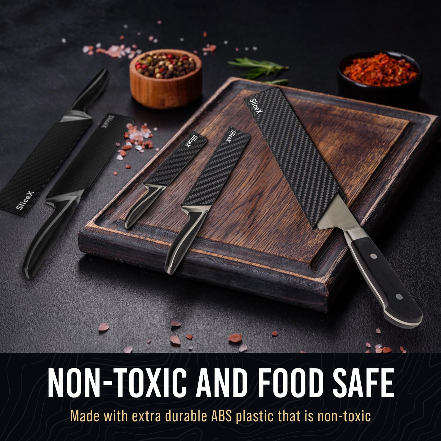 Durable Safe Kitchen Knife Sheaths for 8-12 inches