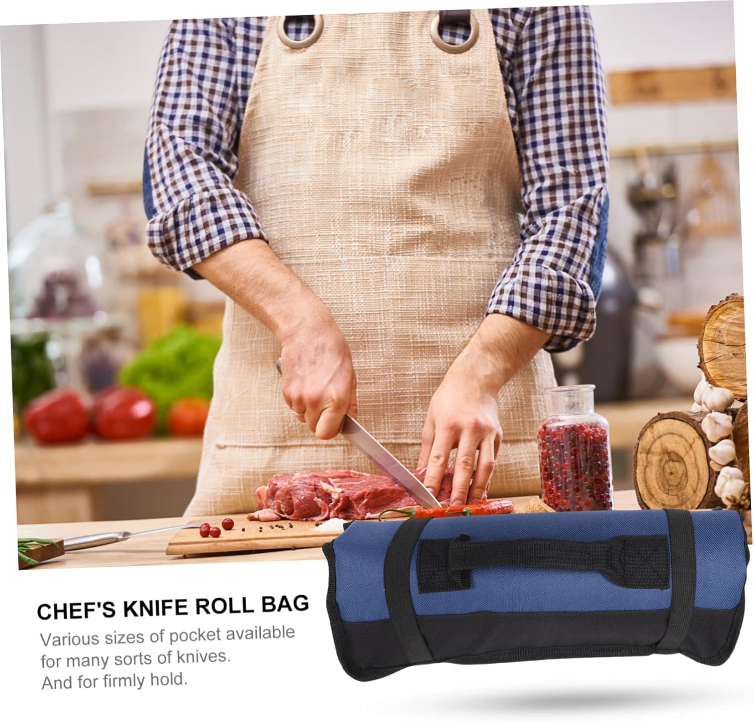 Zerodeko 22 Knives Case Portable Chef Travel Bag