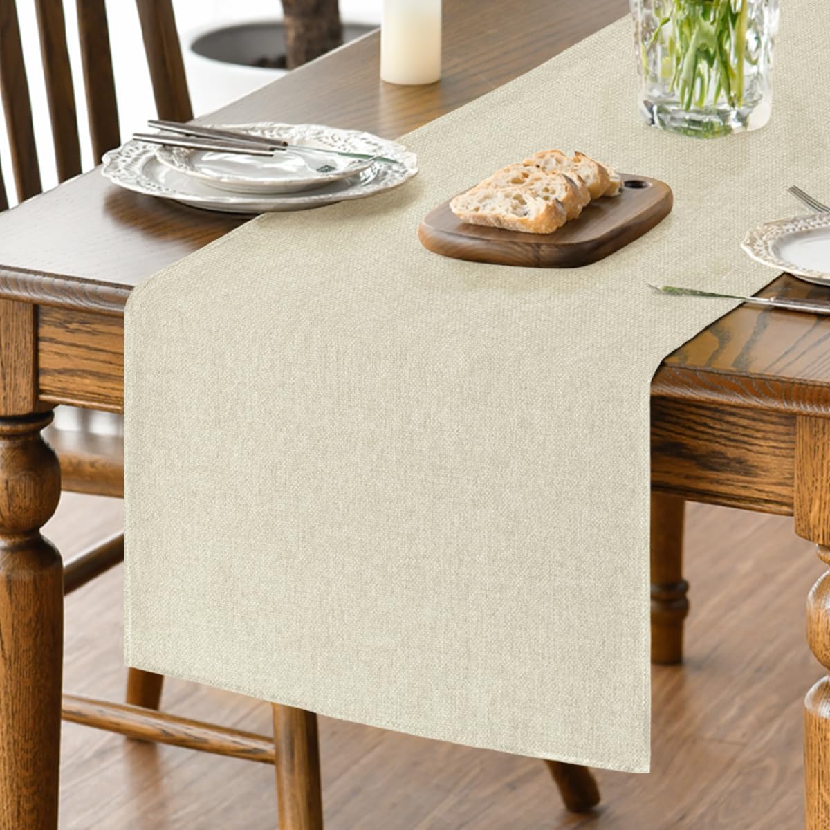 Artoid Mode Beige Table Runner