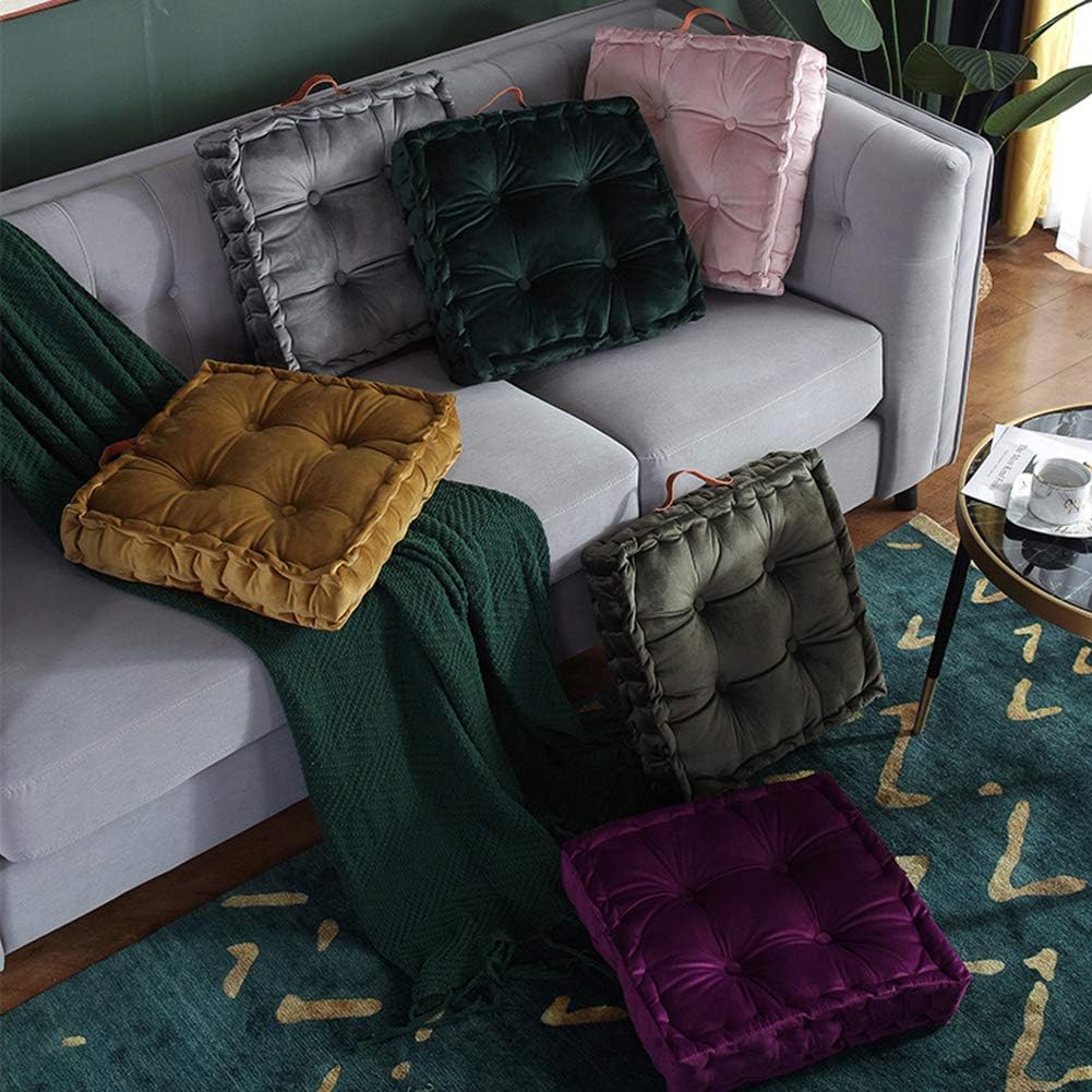 VCTops Velvet Seat Cushion with Handle