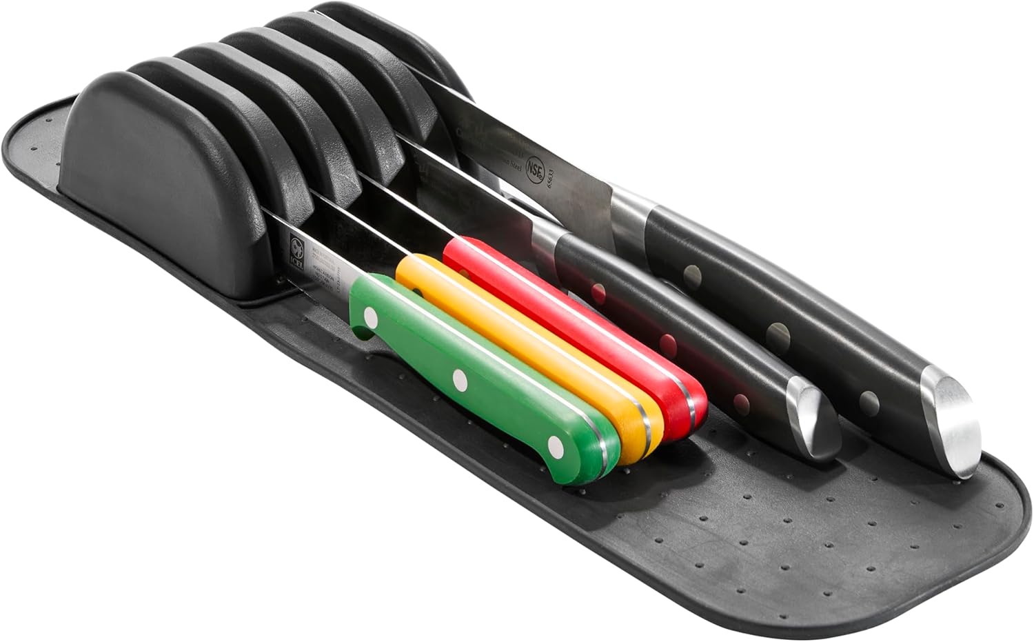 Madesmart 5-SLOT Kitchen Knife Holder Storage Mat