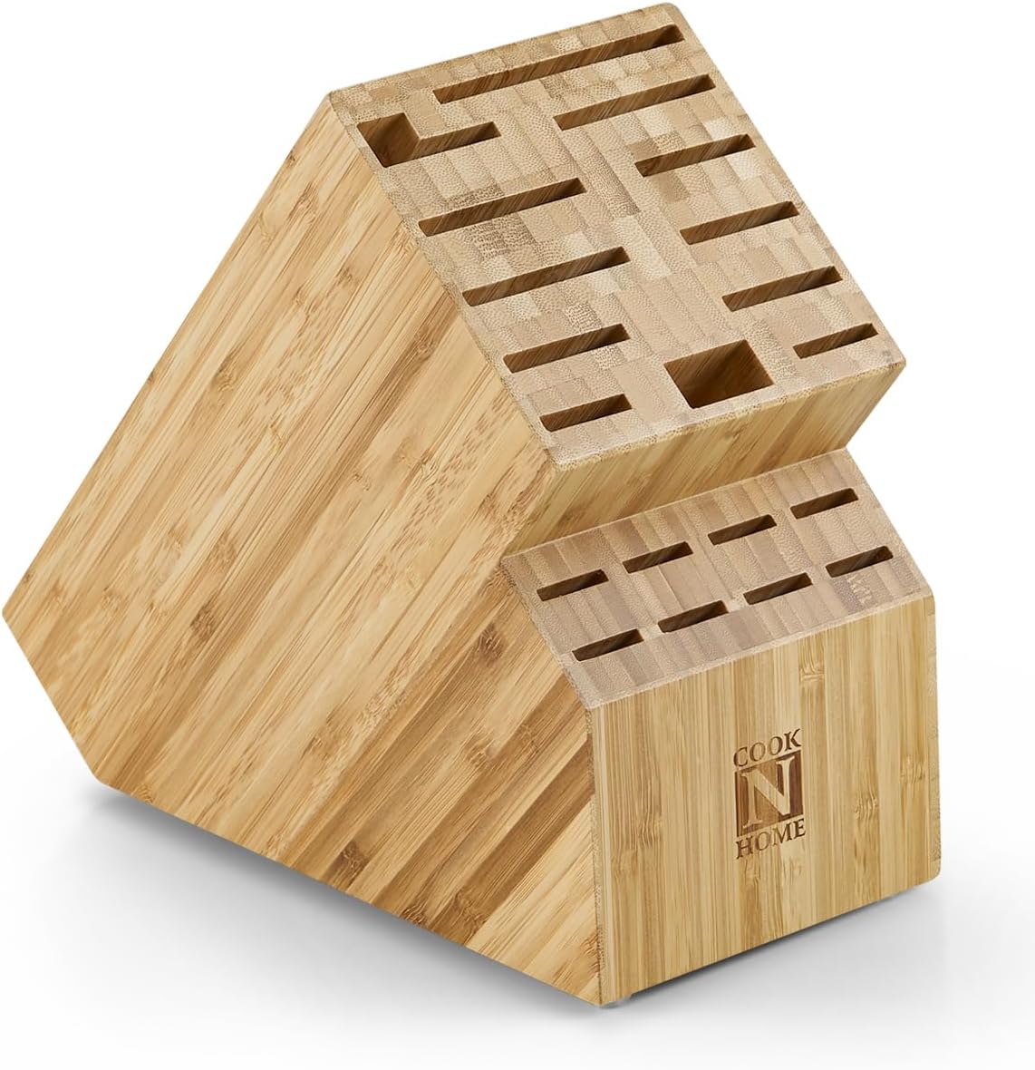 Sleek Versatile Kitchen Knife Storage Block