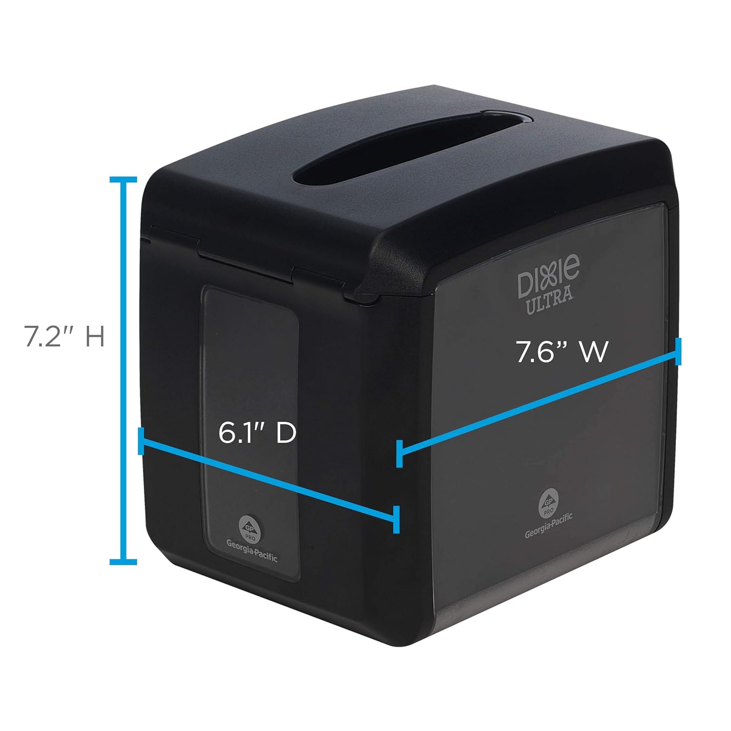 Dixie Ultra Napkin Dispenser Black 54527A