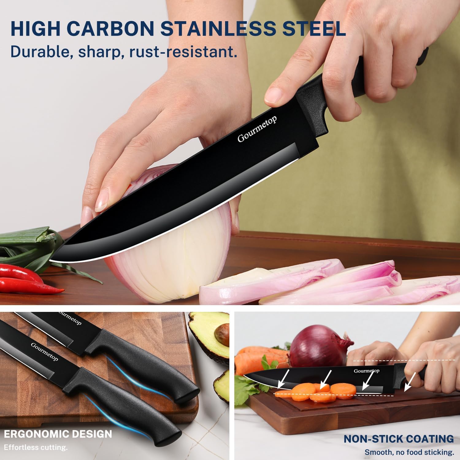 Perfect 15-Piece Kitchen Knife Set