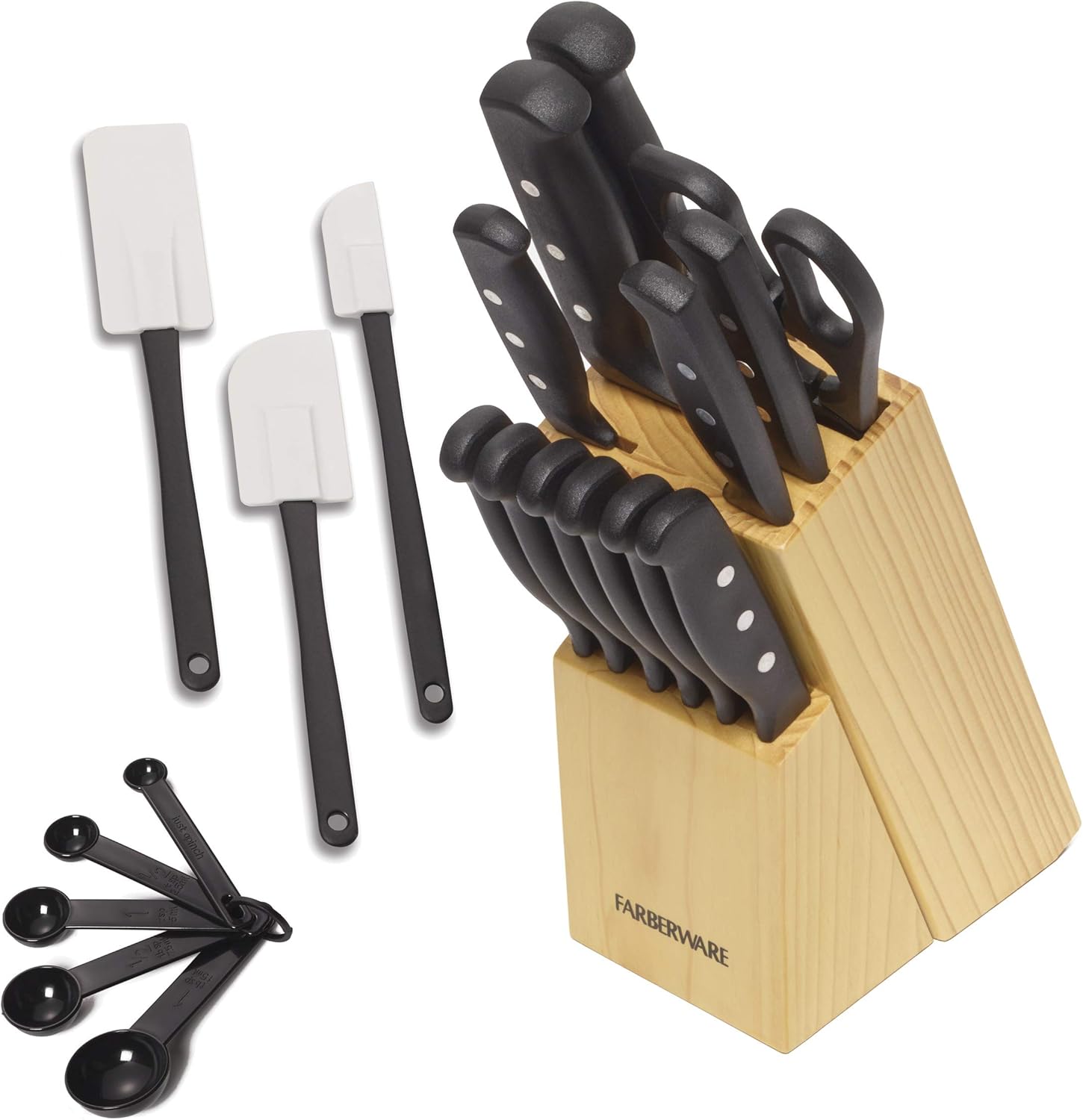 Precision-Cut Kitchen Knife Block Set