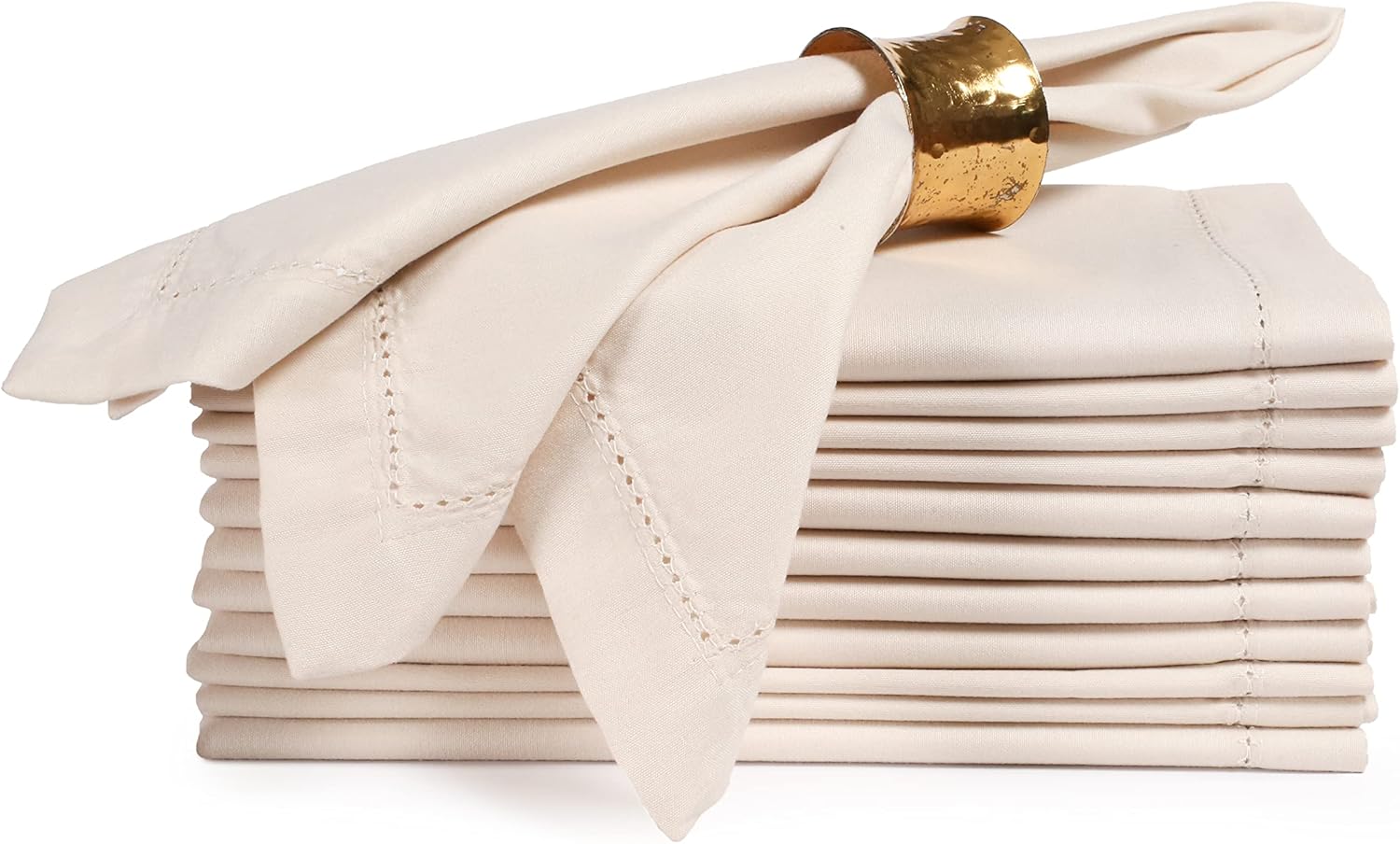 Elegant 20x20 Soft Cloth Napkins Washable Dinner Napkins for Home Weddings Events