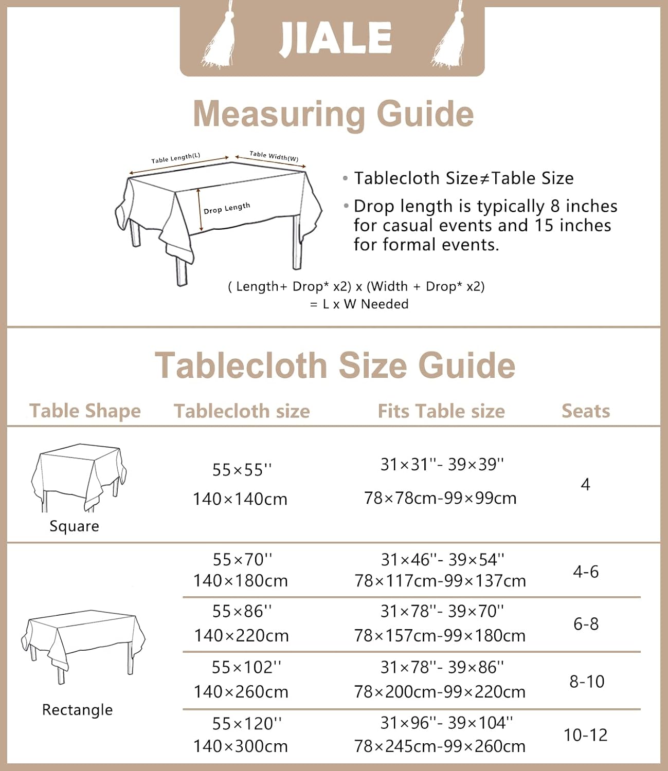 San Francisco Linen Tablecloth