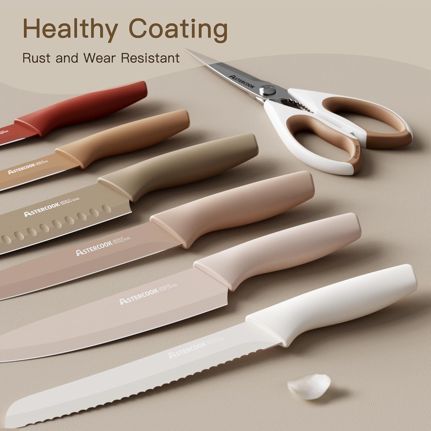 Versatile 13-Piece Kitchen Knife Set