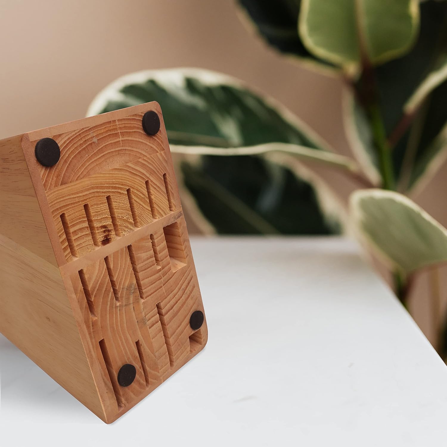 Cassary Kitchen Knife Holder 15 Slots Universal