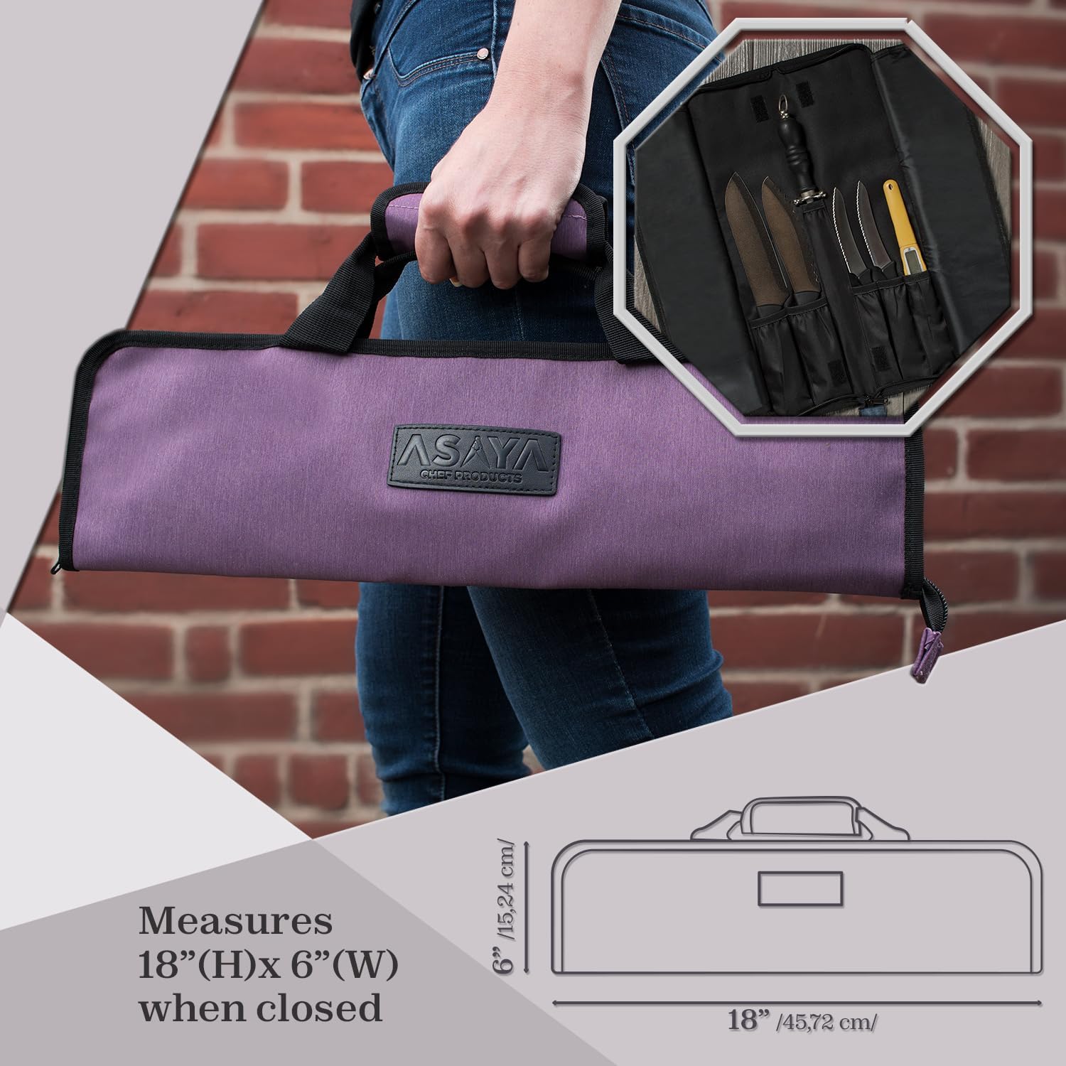 High-Quality Chef Knife Carry Bag