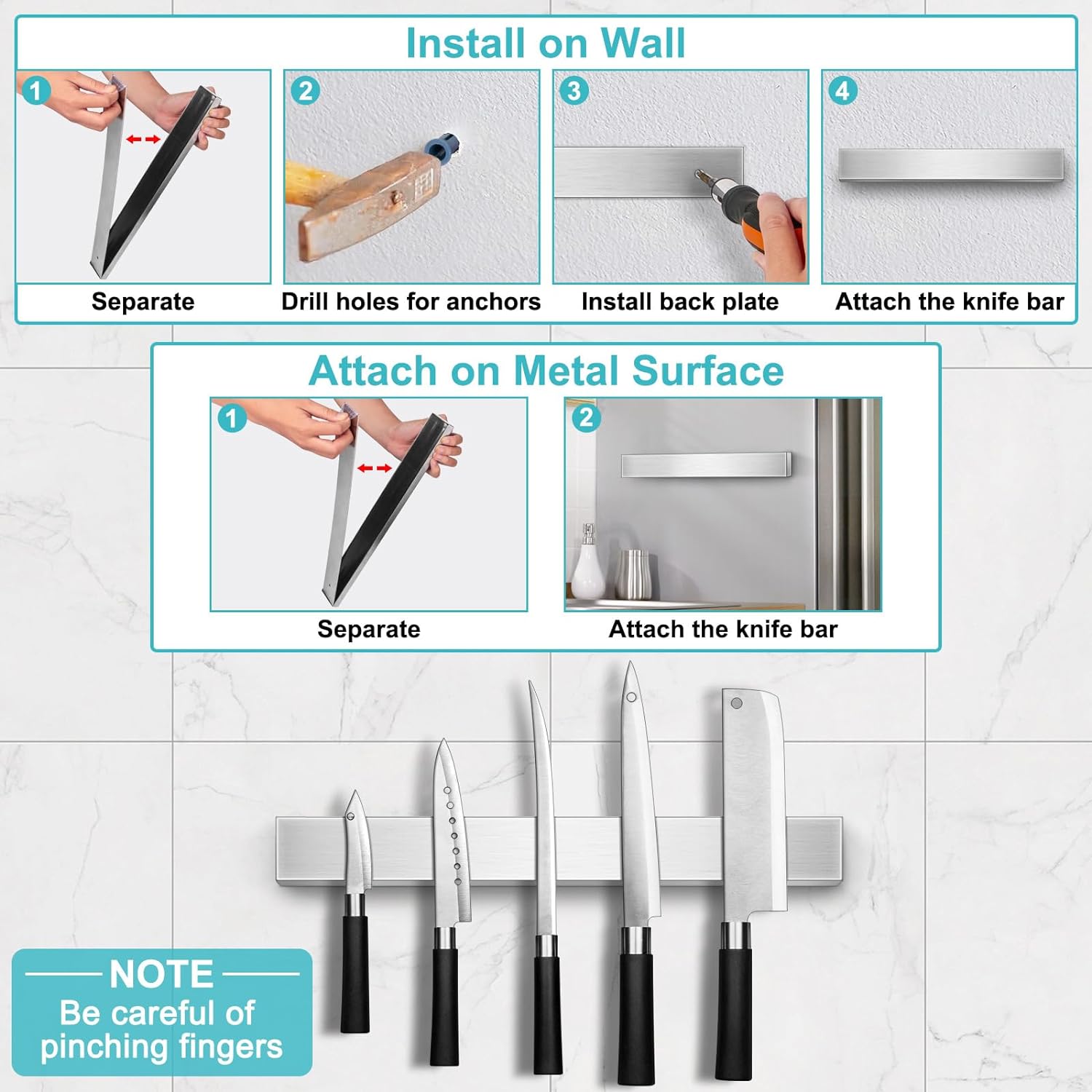 Magnetic Knife Holder