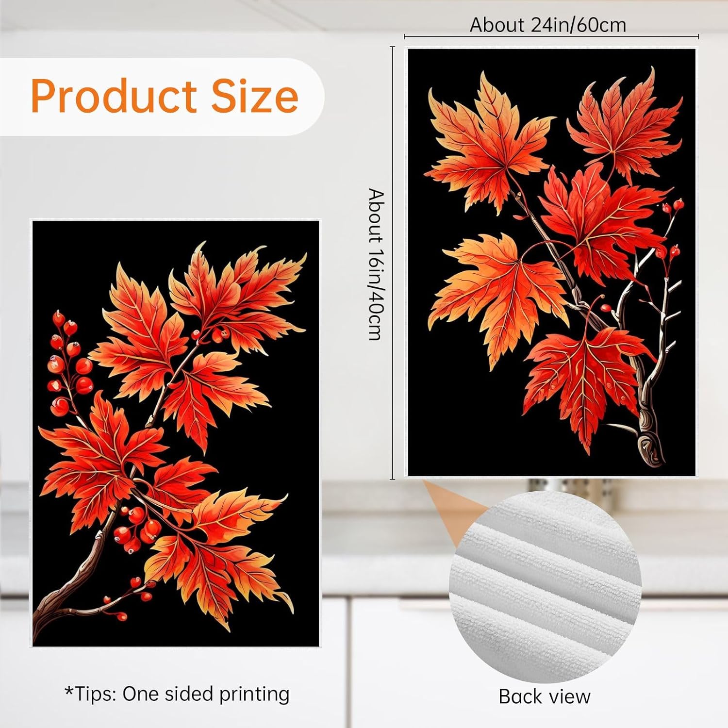 Fall Pretty Kitchen Towels Set