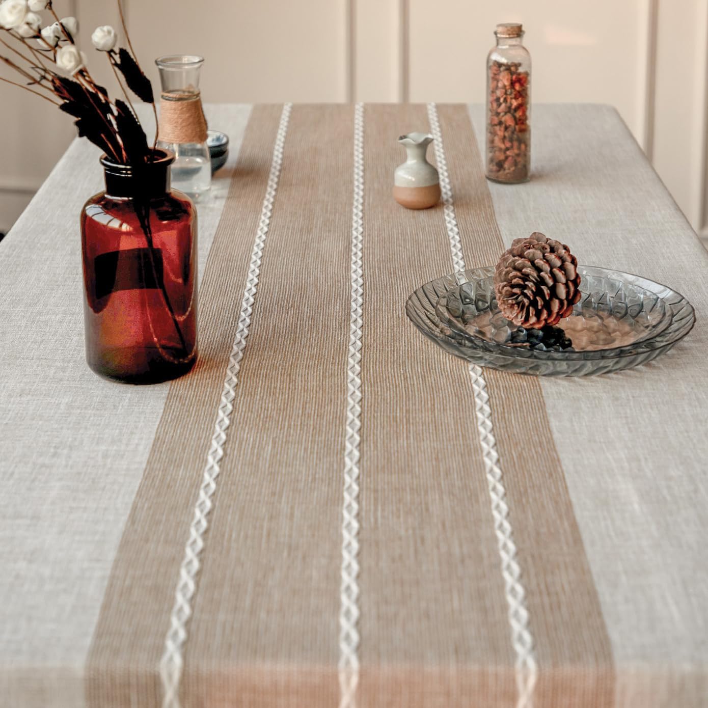Deep Dream Tablecloth Waterproof Perfect for 4 55x55