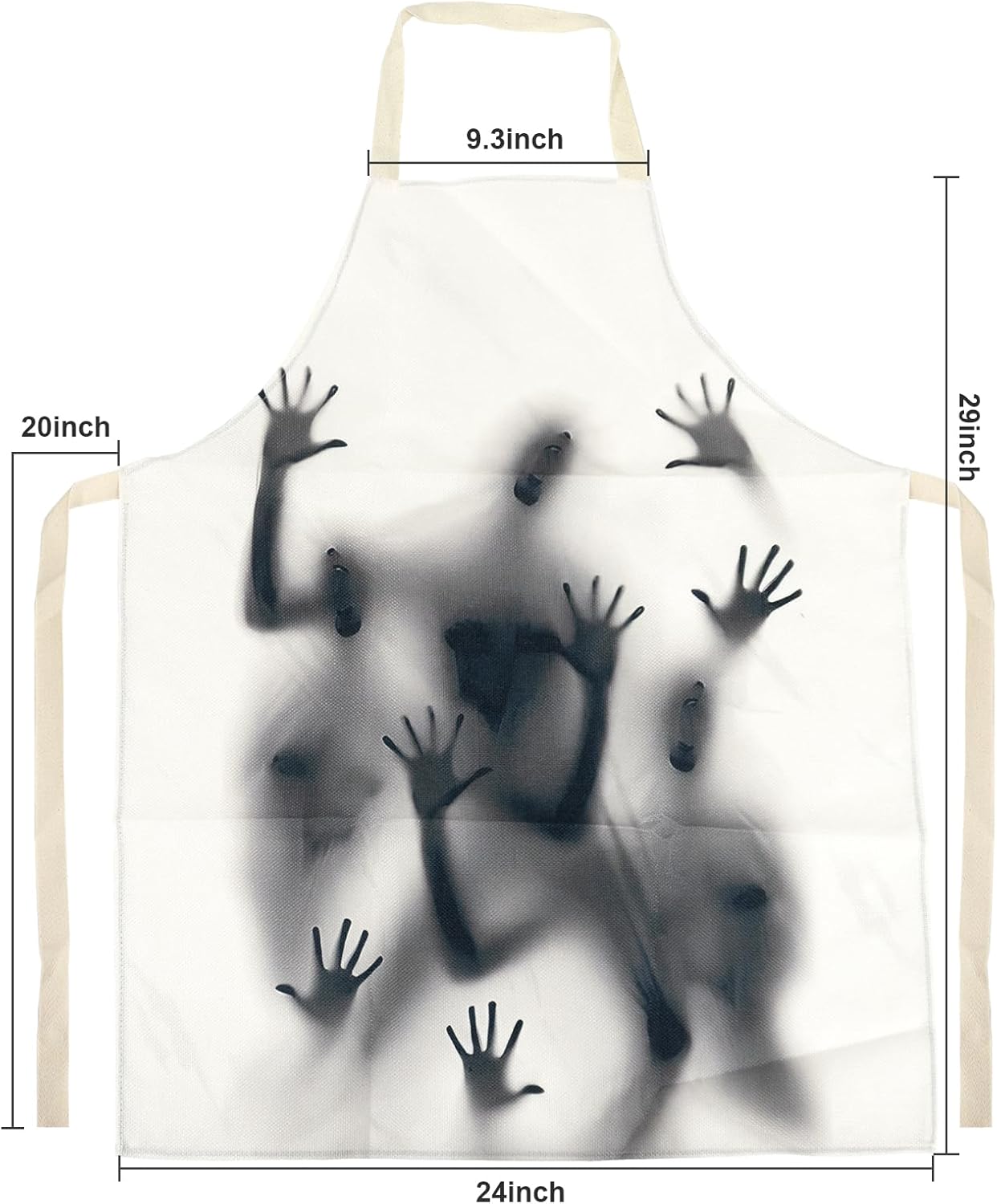 Halloween Bloody Apron costume Trick or Treat Prank for Adults