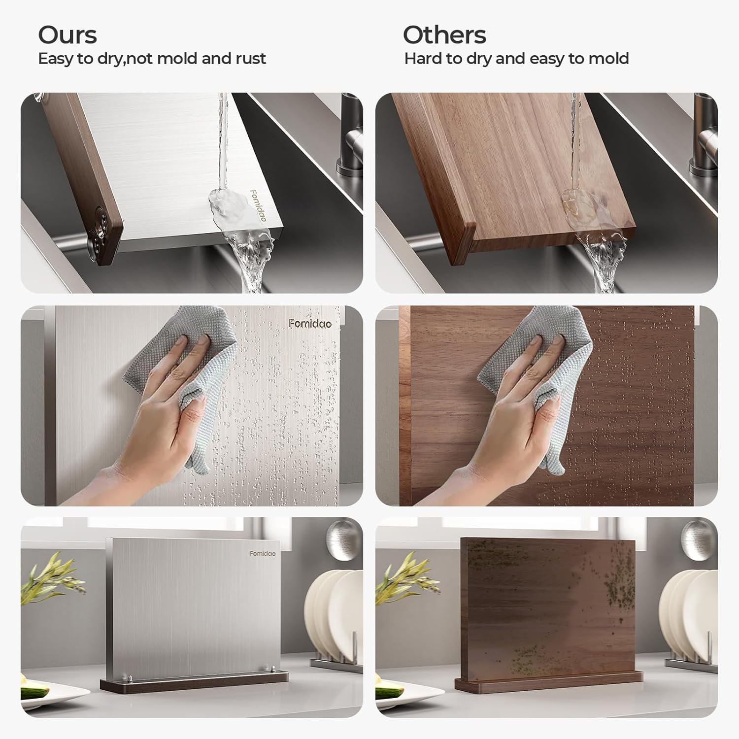 Stainless Steel Magnetic Knife Holder