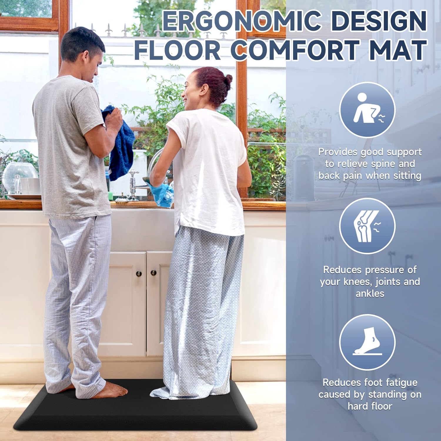 StepRite 45 inch thick kitchen mats