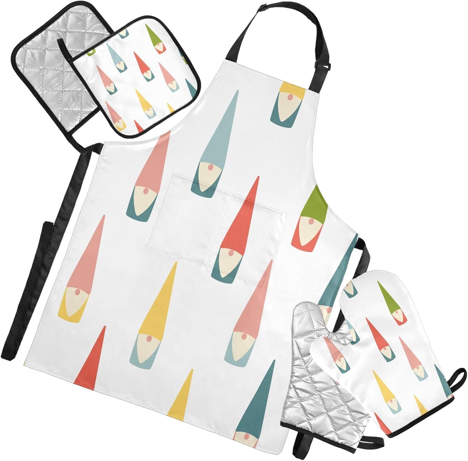 Adjustable heat-resistant chefs apron