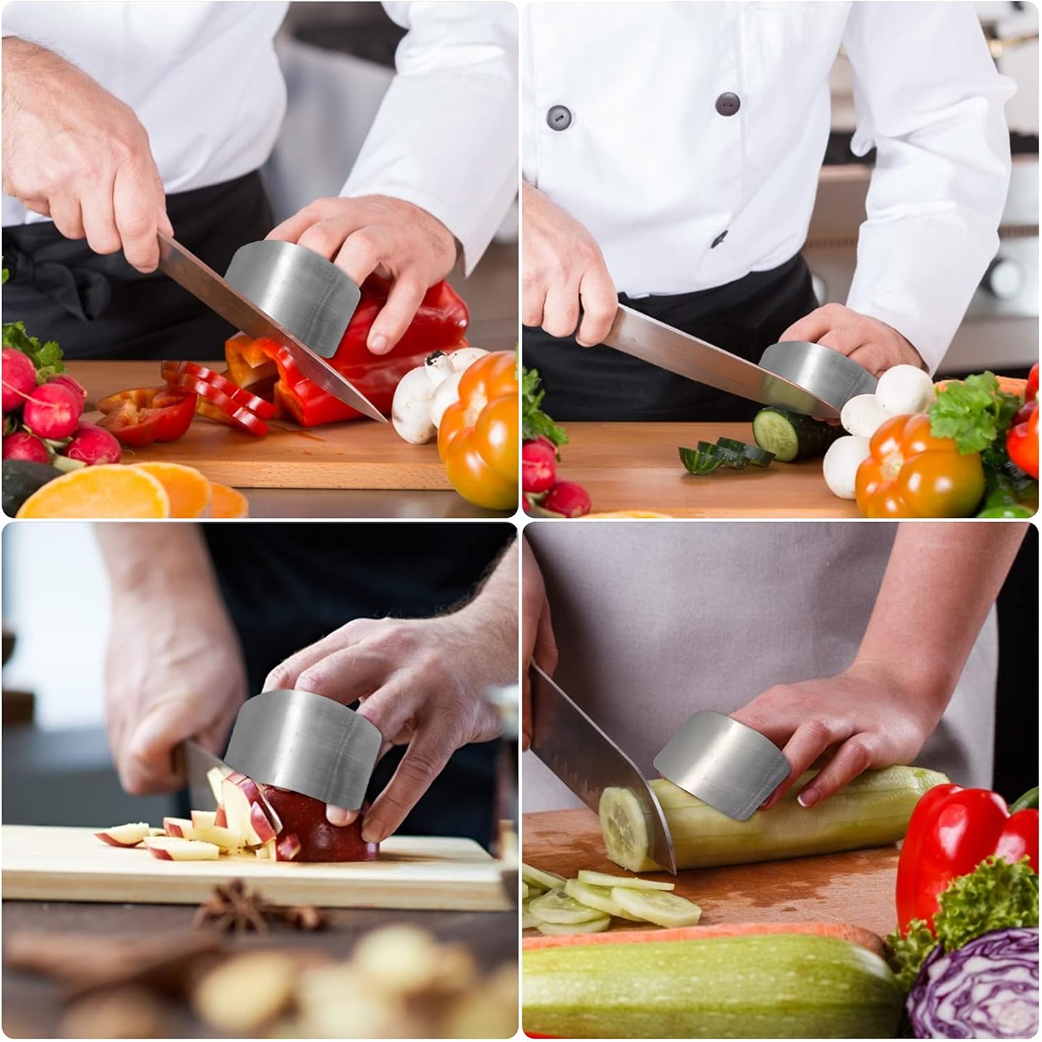 ZOCONE 4pcs Finger Guard for Kitchen Safety