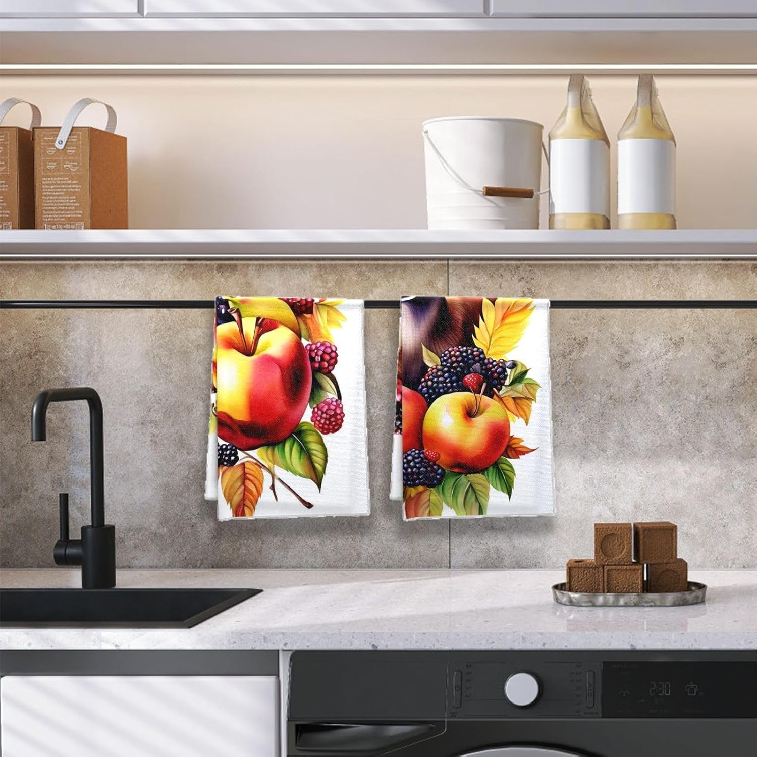 Fall Farmhouse Design 16x24 Microfiber Towels
