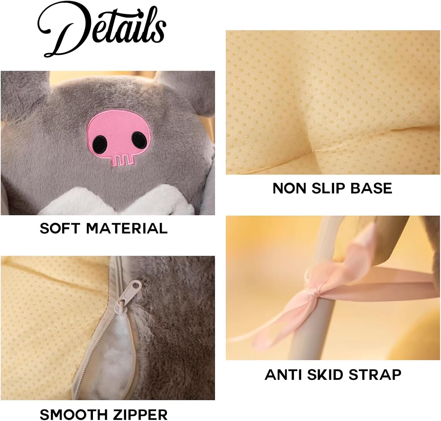 CUTE Animal Pillow for Chairs