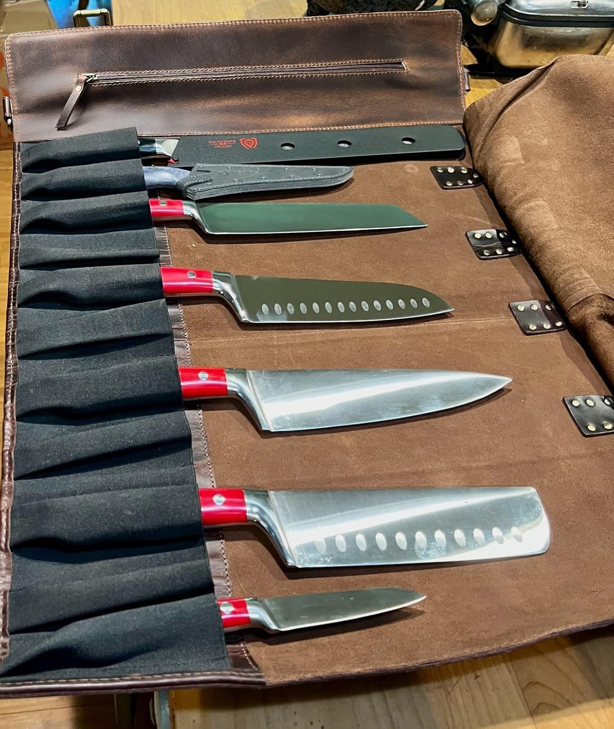 Rustic Town Chef Knife Roll for All Knives