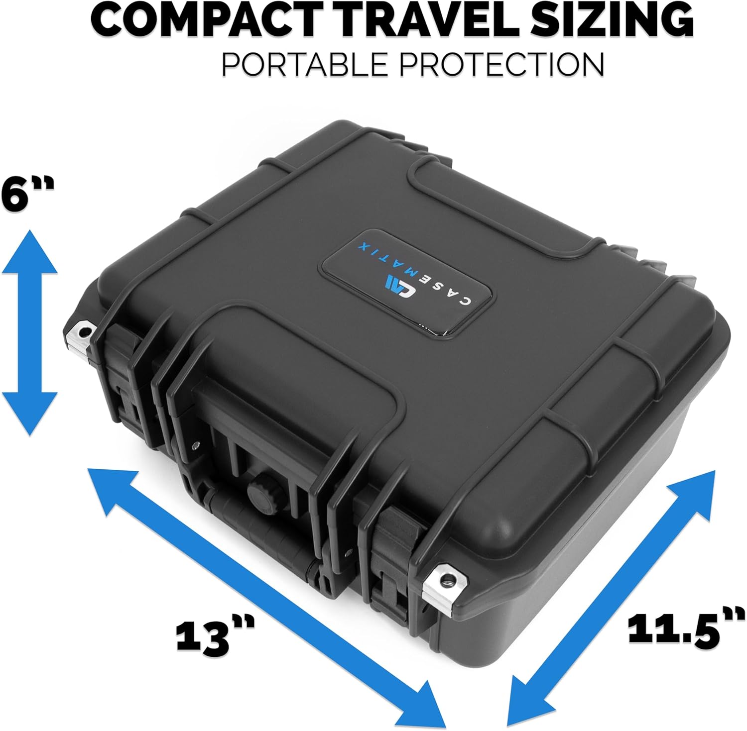 CASEMATIX 13 Folding Knife Case - Lockable Waterproof Organizer
