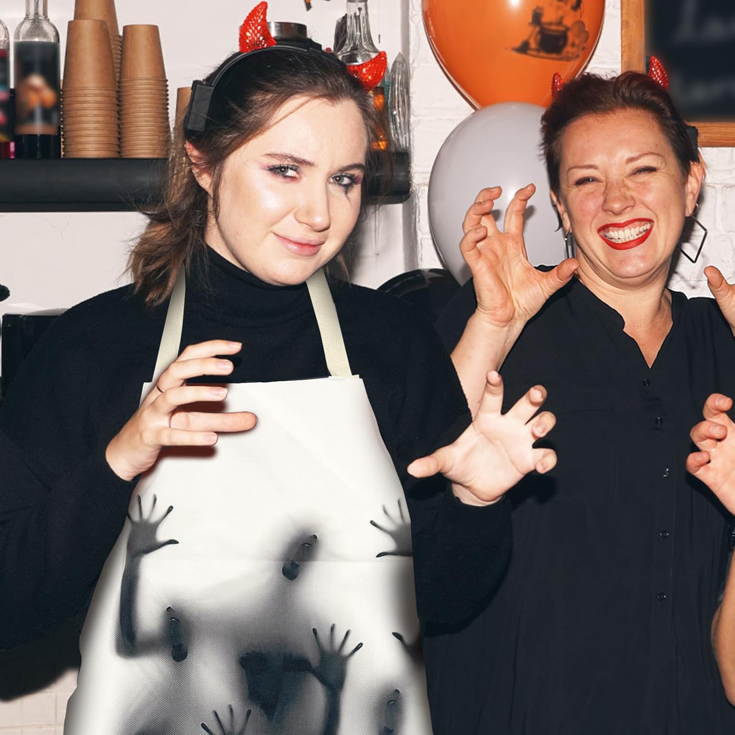 Halloween Bloody Apron costume Trick or Treat Prank for Adults