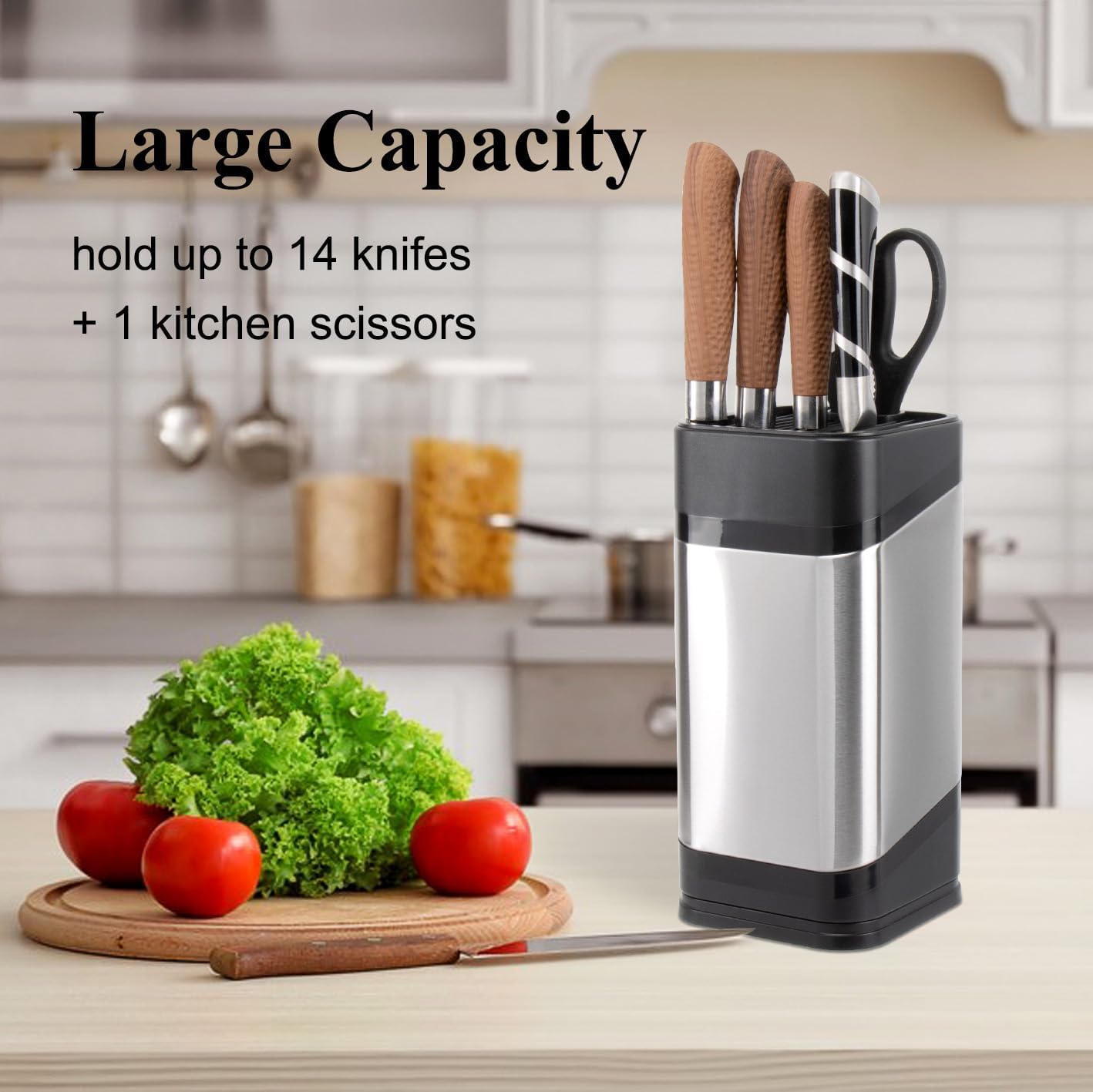 Space-Saving Kitchen Knife Holder