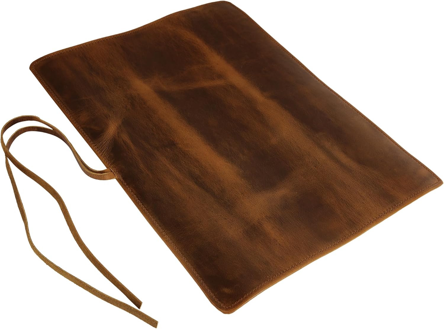 Premium Leather Knife Roll Bag