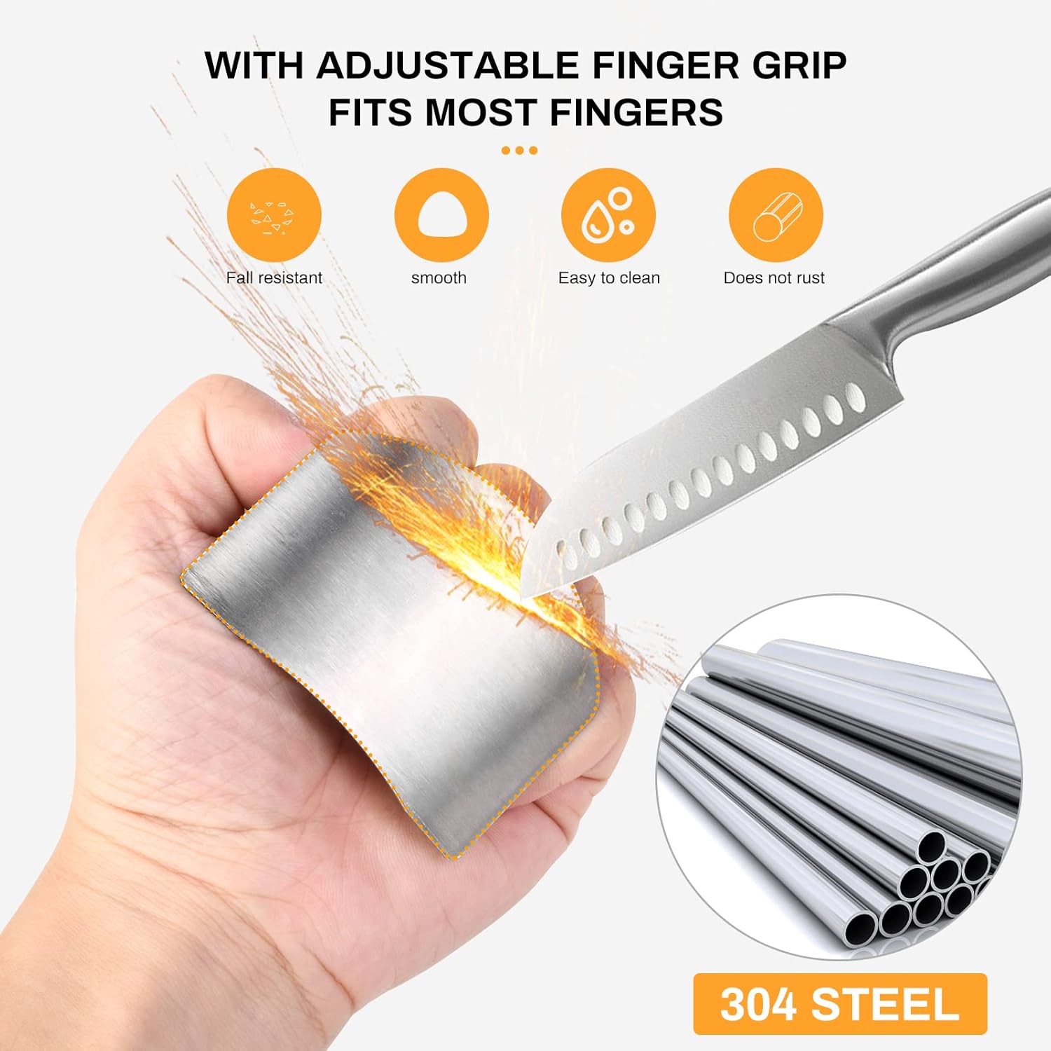 Adjustable Knockout Steel Finger Guards Keep Your Hands Safe