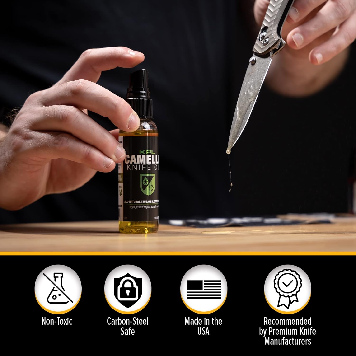 Camellia Knife Oil Spray