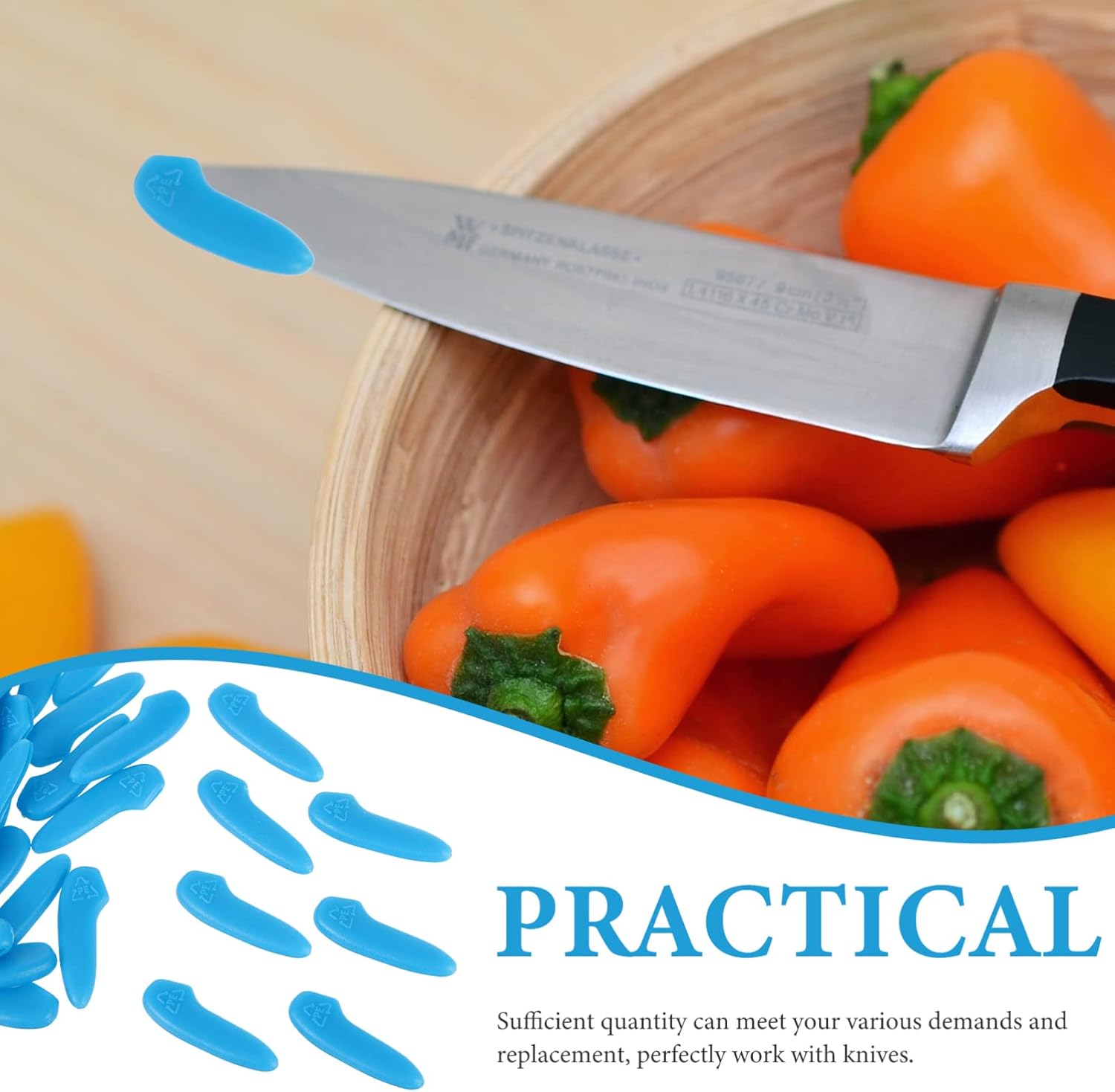 CALLARON 50PK Knive Protector Set Kitchen Knives Protection