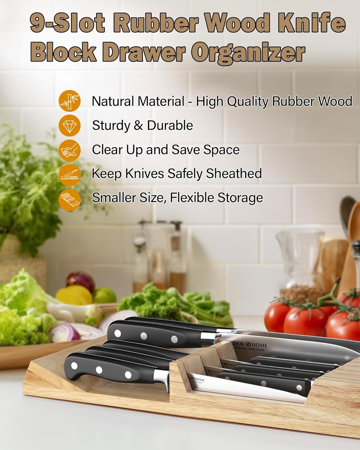 Cook N Home - Knives Organizer
