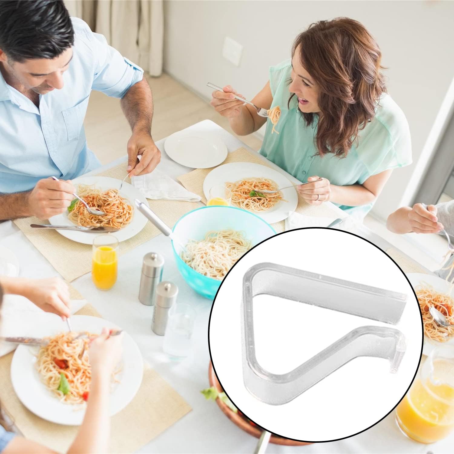 24 Transparent Plastic Tablecloth Clips Set for Home Outdoor