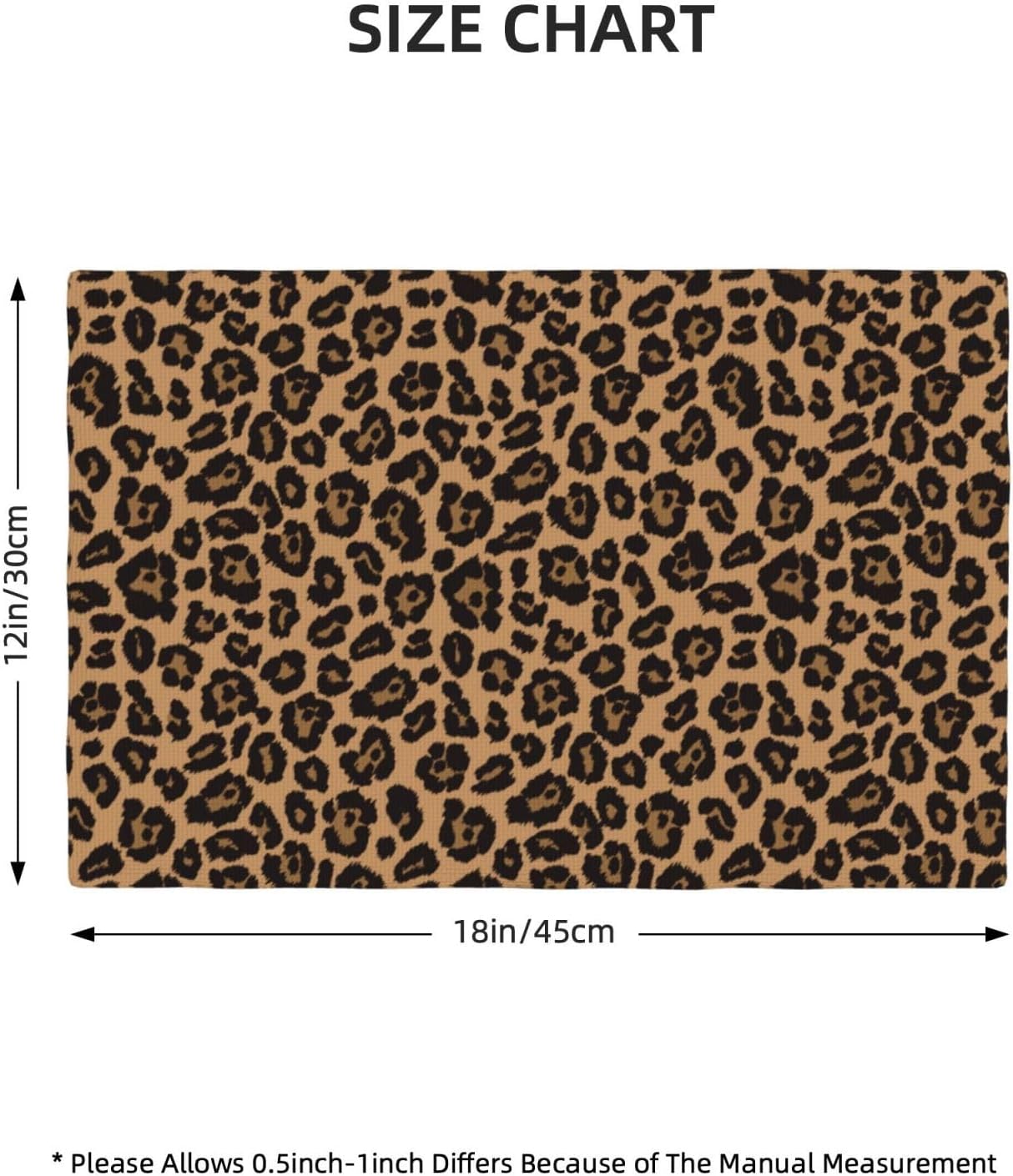 African Leopard Placemats Set of 4