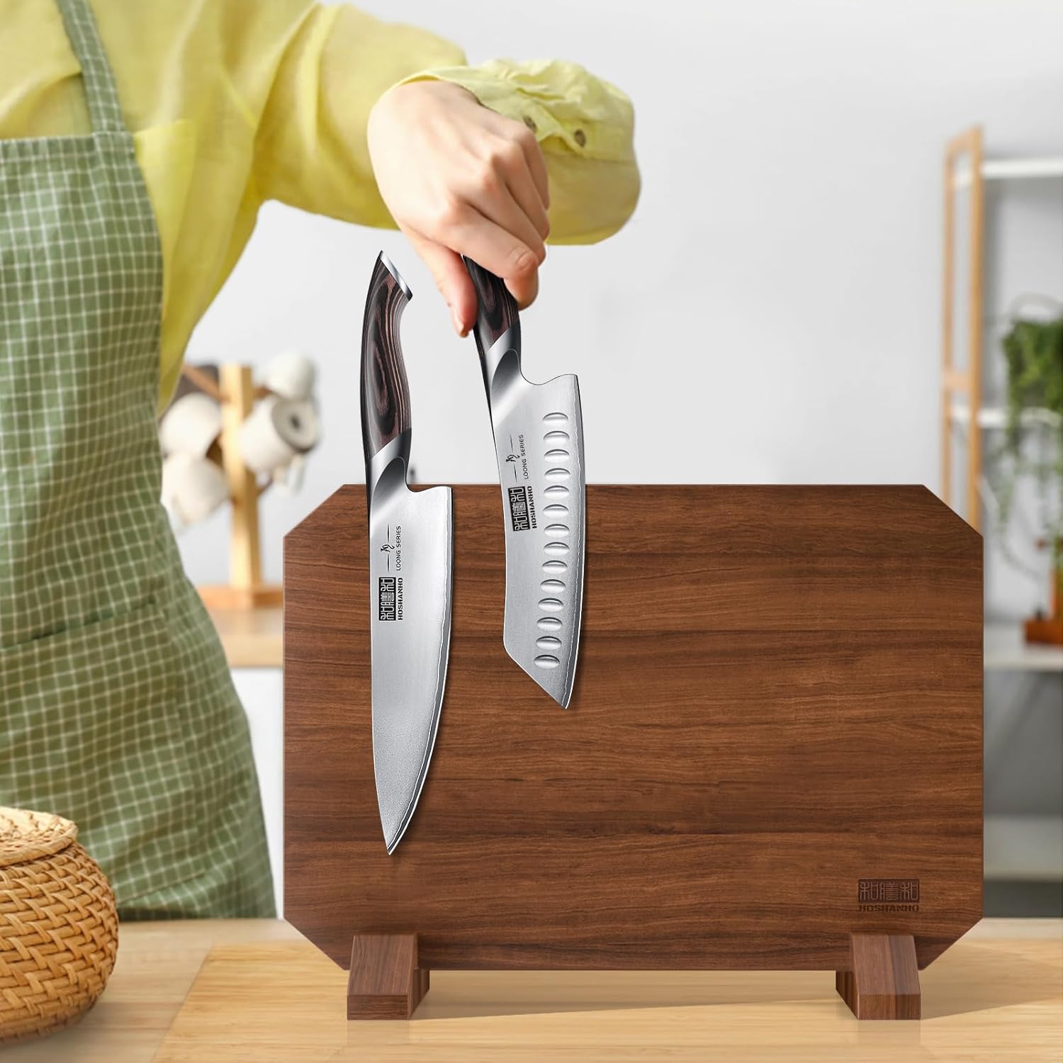 HOSHANHO Magnetic Knife Block