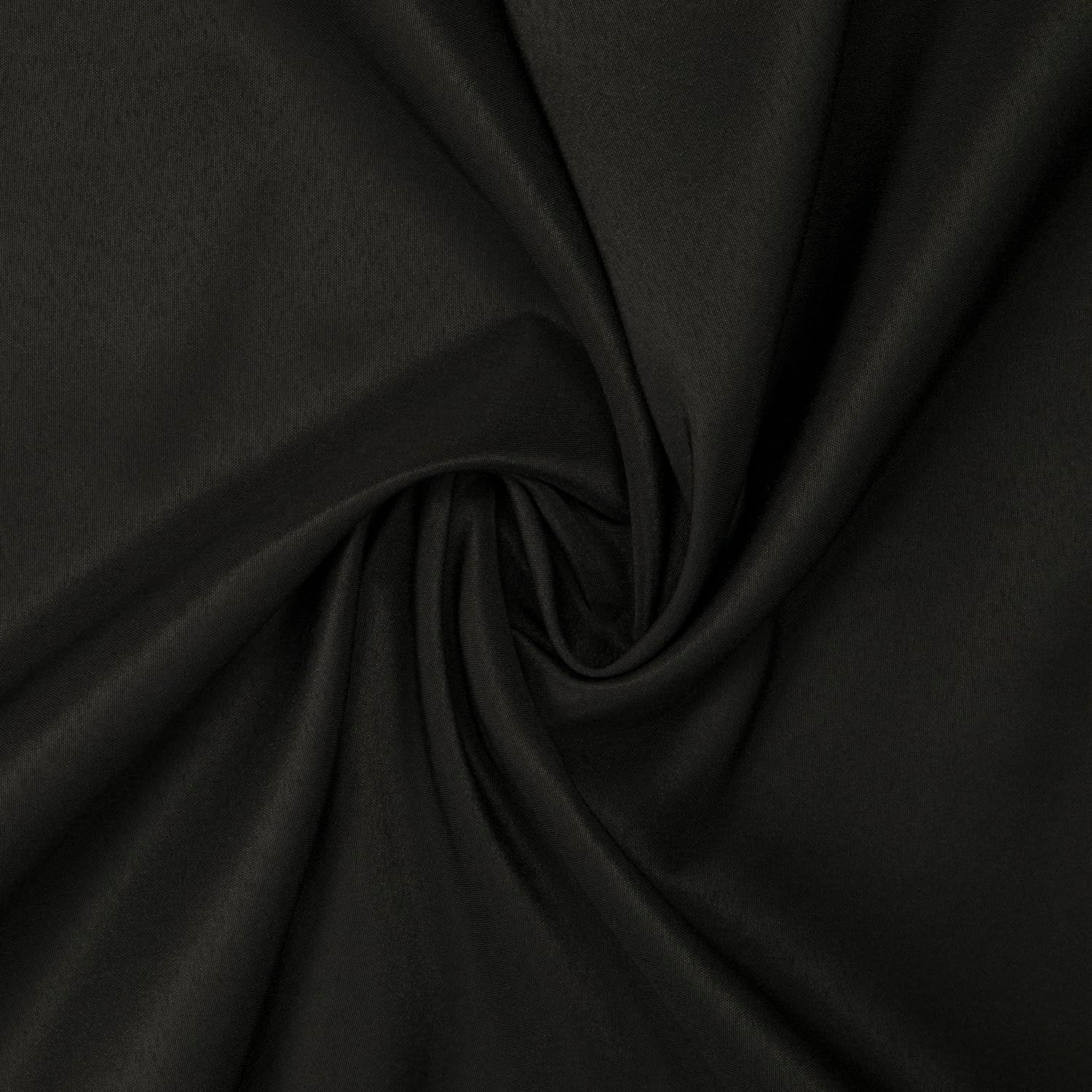 Gee Di Moda 52x52 Black Square Tablecloth for Small Tables