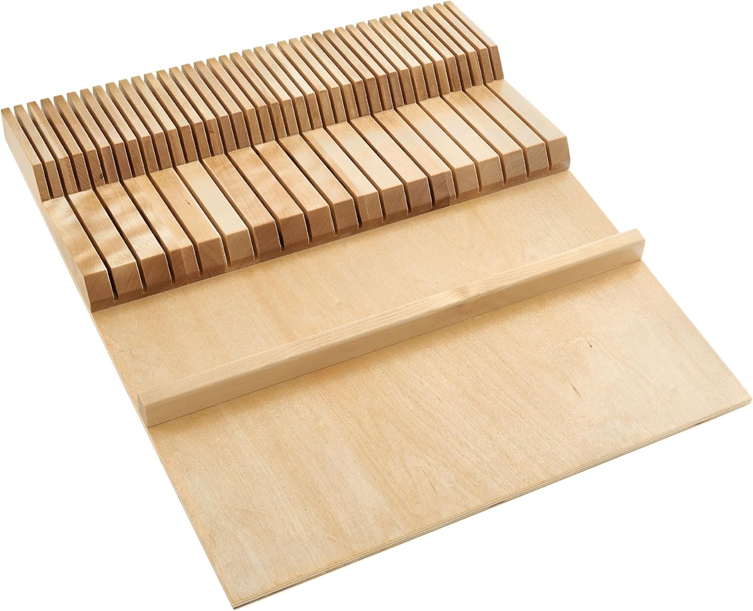 Organize Your Kitchen with the Rev-A-Shelf Dual Row Knife Block