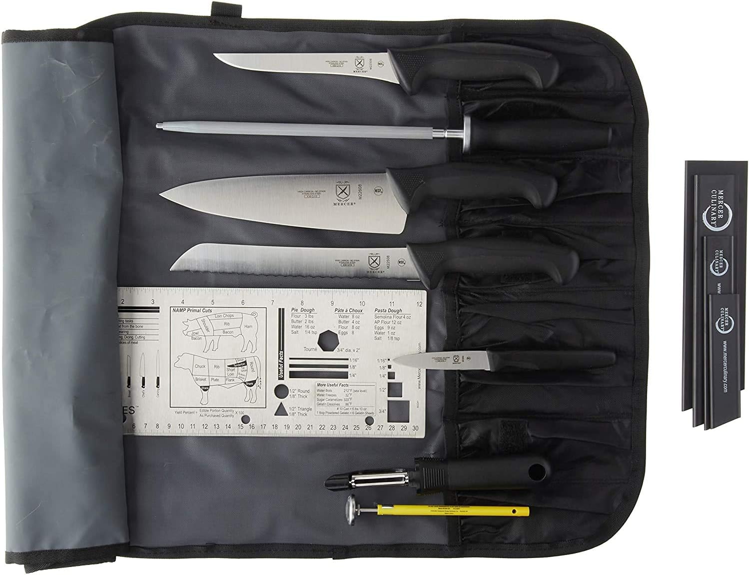 Mercer Culinary Millennia School Kit 13-Piece Black 1
