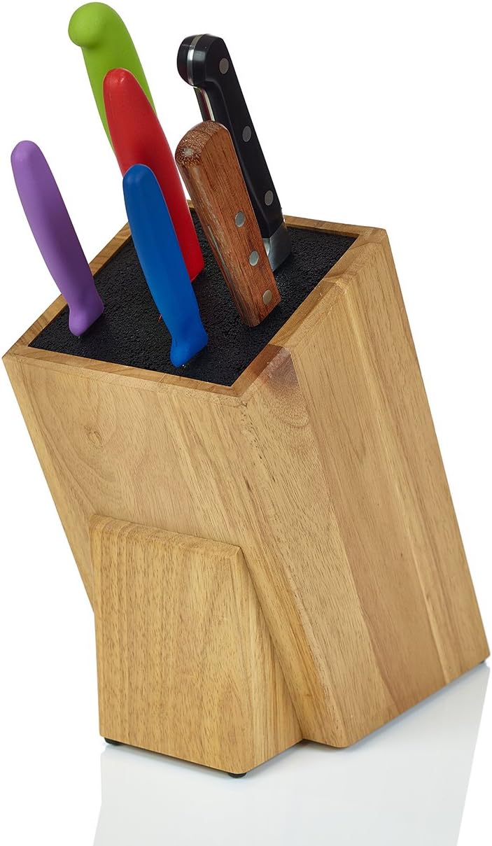 Durable Dice Knife Block for Home Use