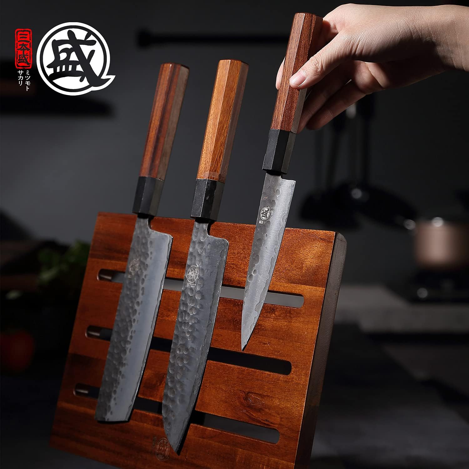 MITSUMOTO SAKARI Double-Sided Magnetic Knife Holder