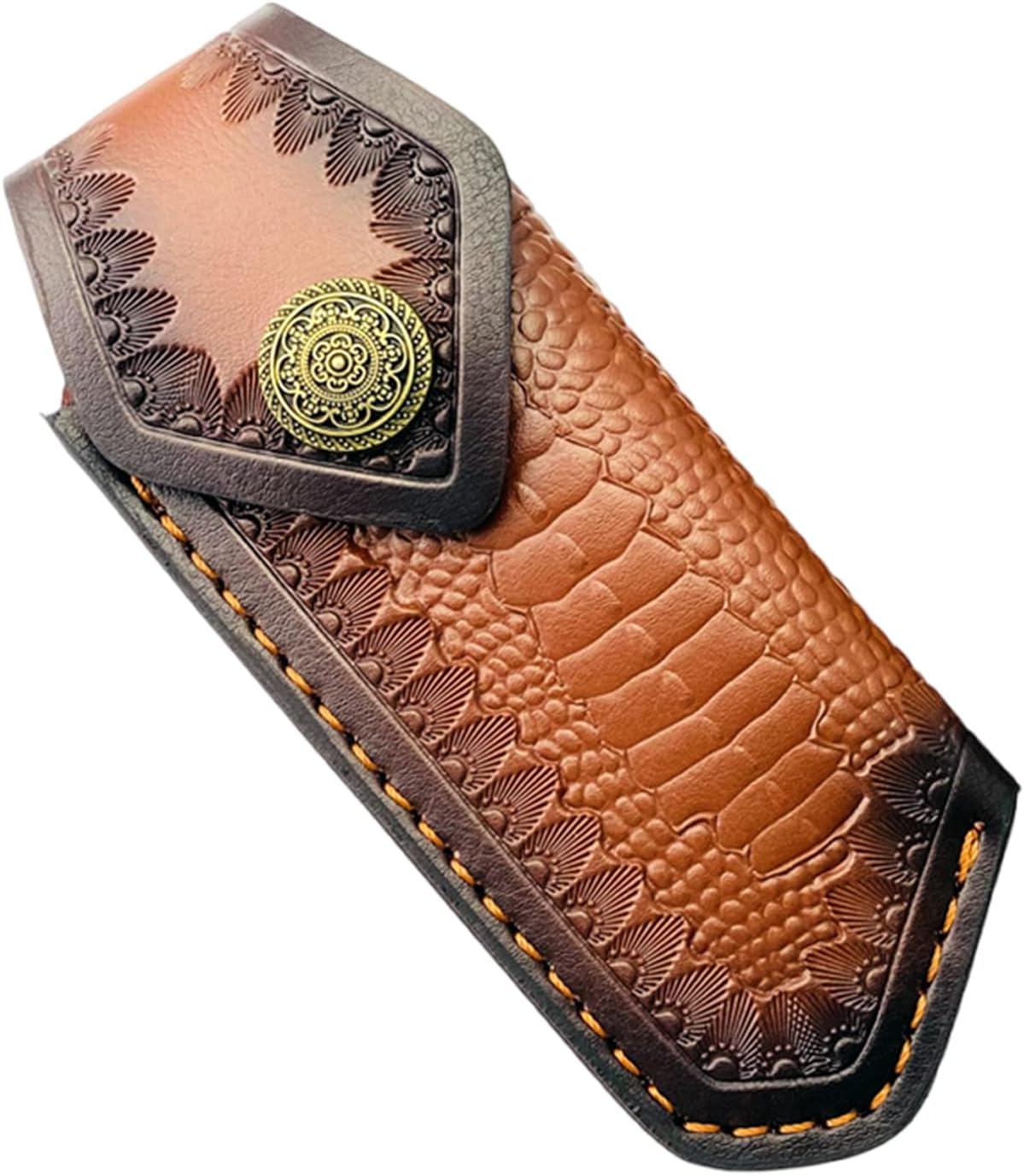 Foldable Leather Knives Case - Outdoor Camping Kitchen Use