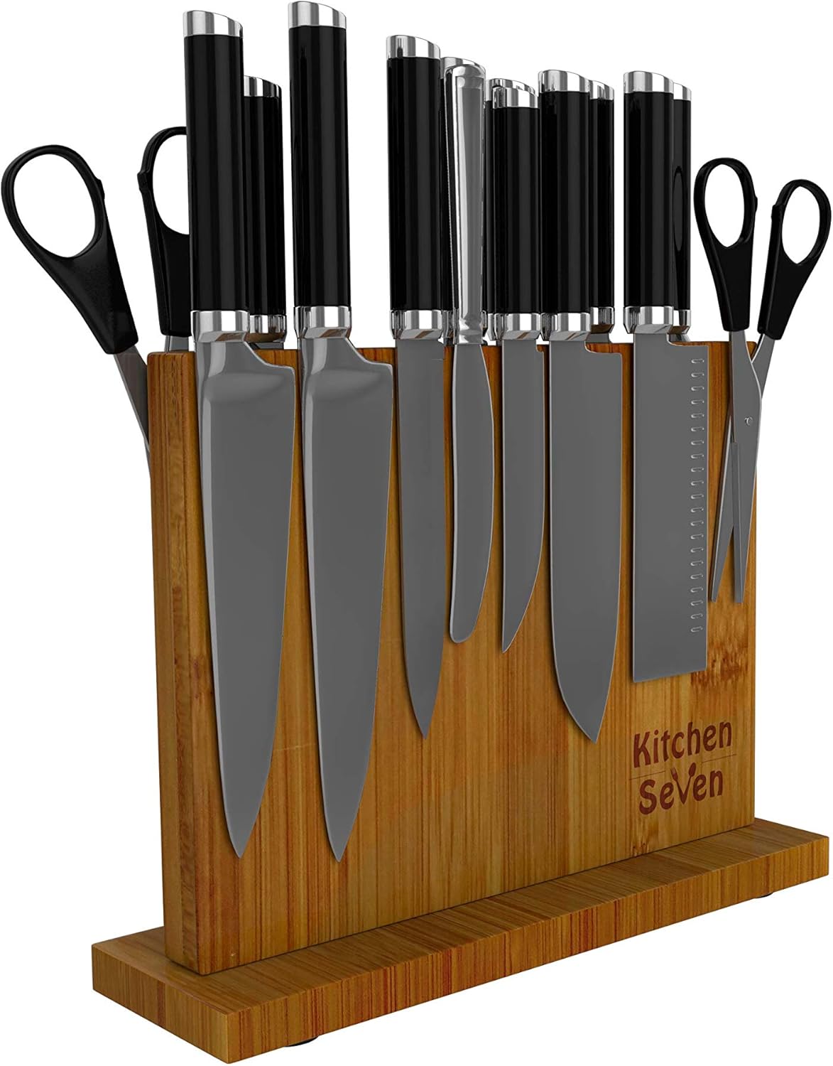 Secure Modern Kitchen Knife Block