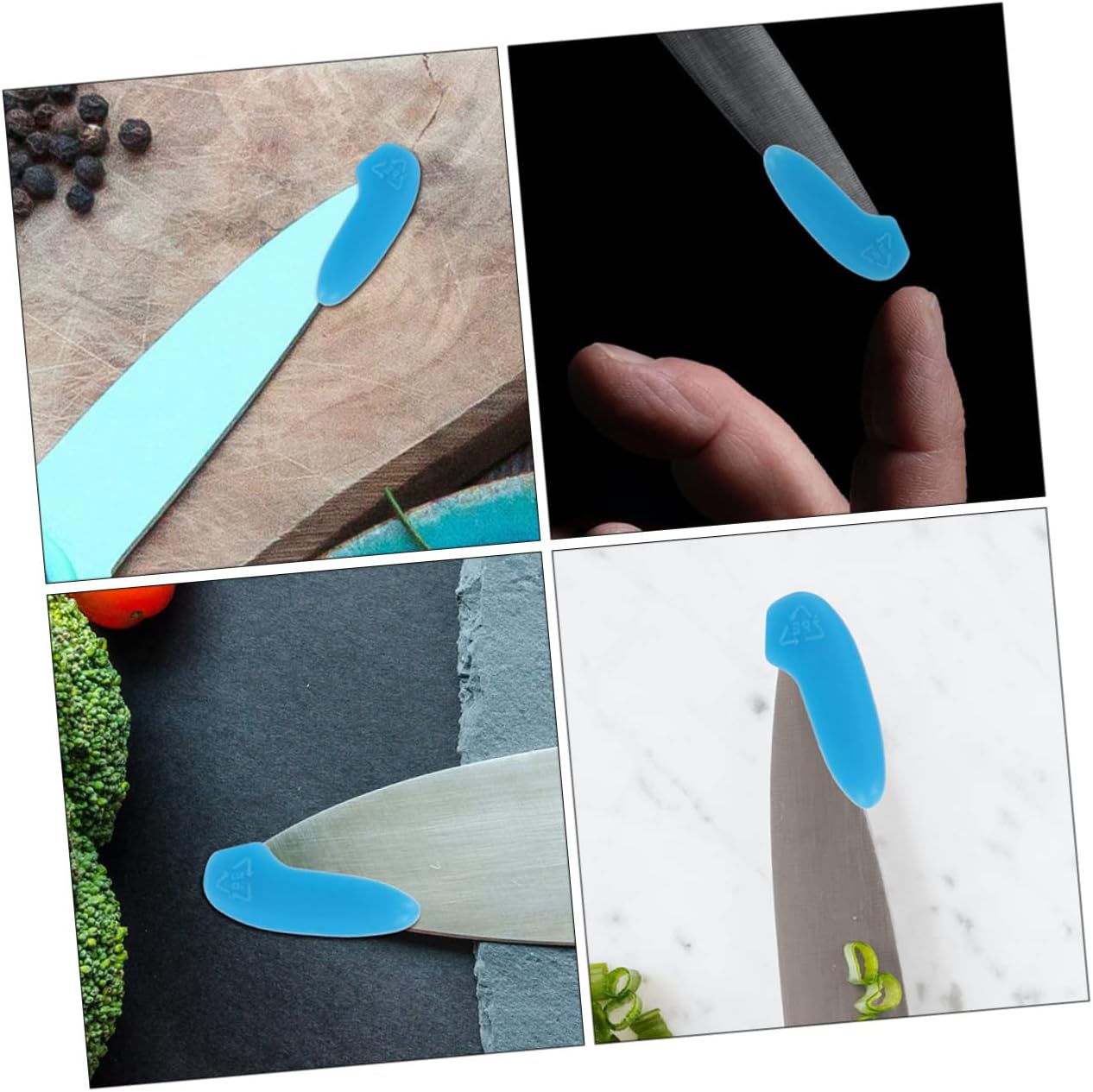 Looking Sharp Safe Stylish 25-Piece Knives Protector Set by COLLBATH