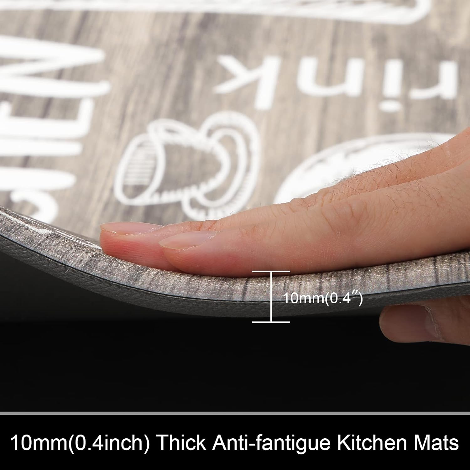 Experience Better Comfort with the HEBE Anti-Fatigue Kitchen Mat Set
