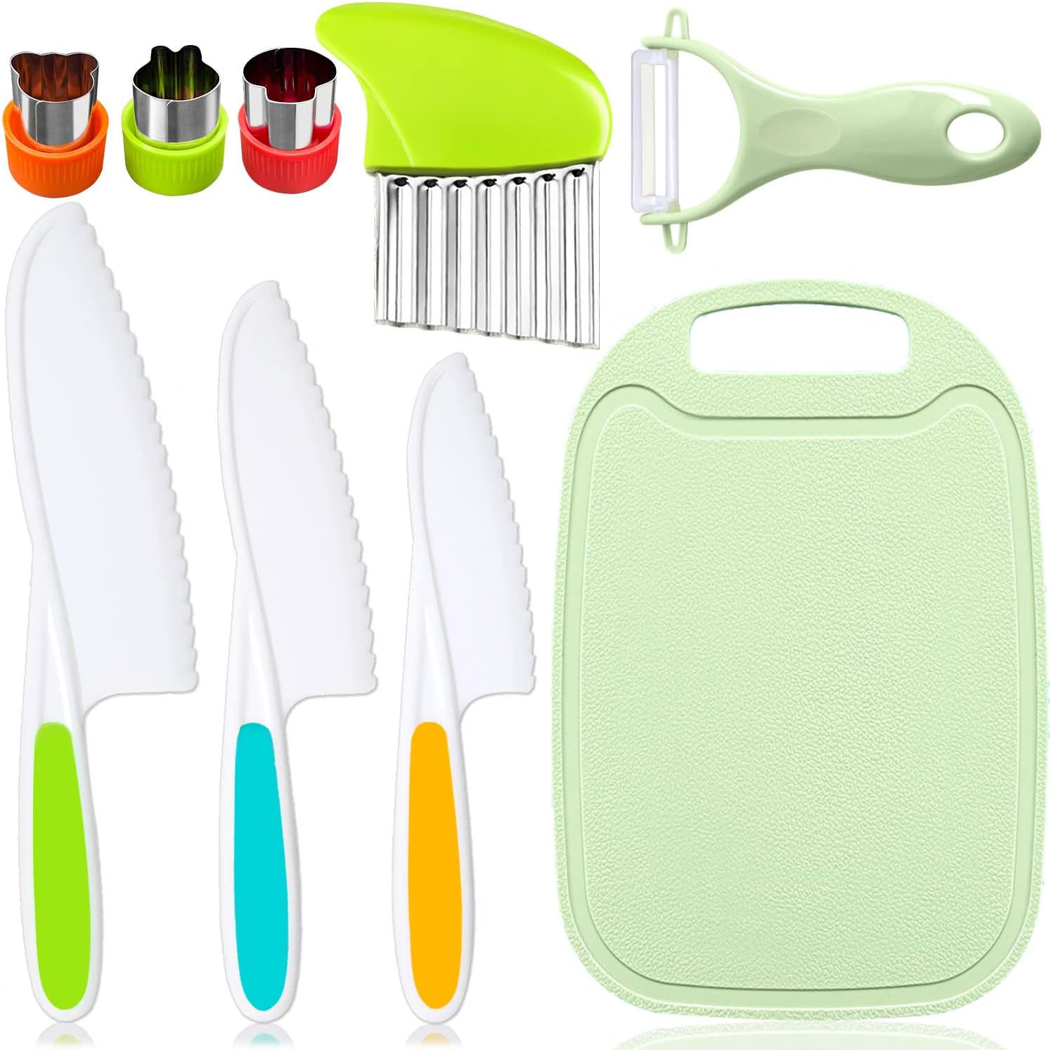 TAORISH 9 Pcs Kids Kitchen Knife Set KS