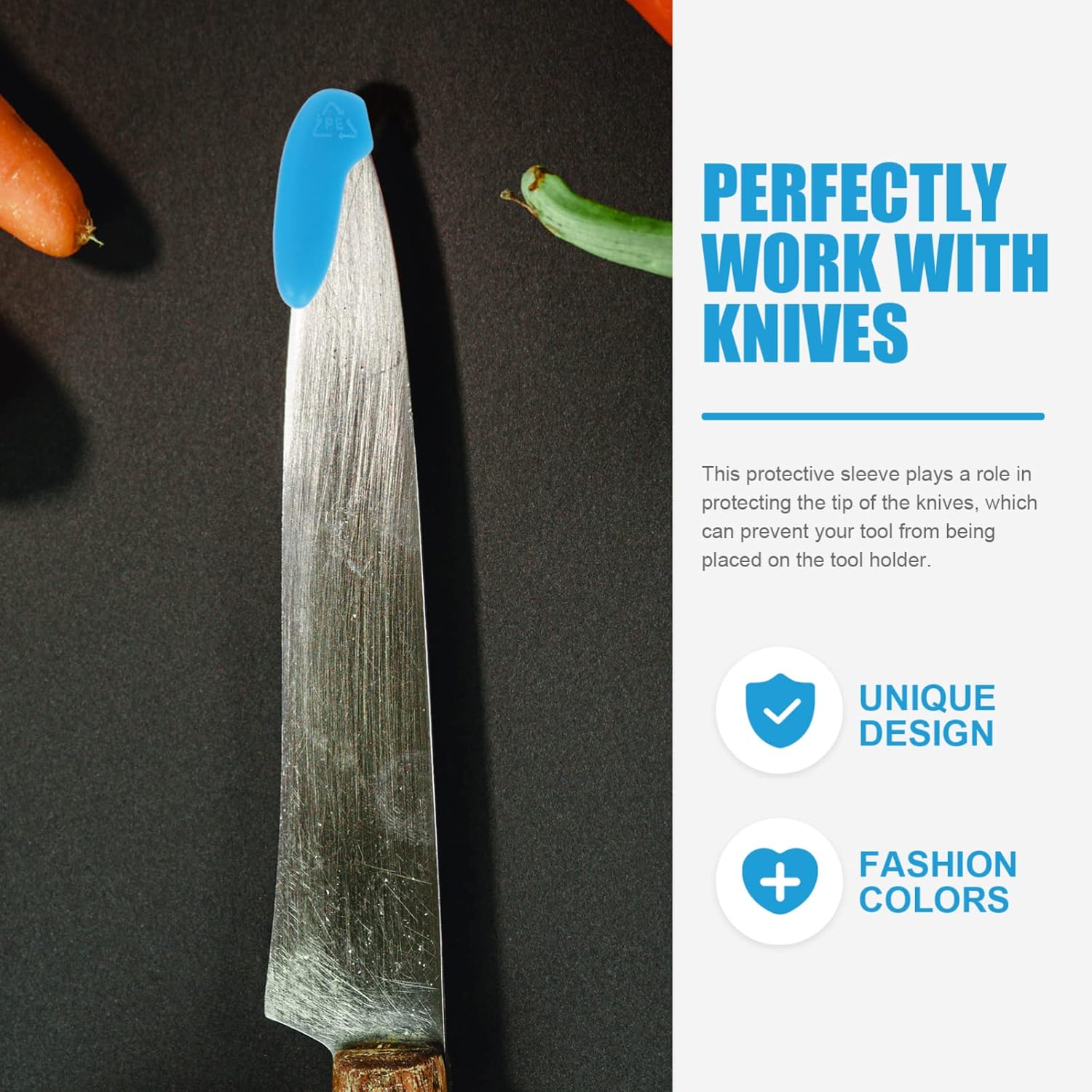 50-Piece Knife Tip Protector Set
