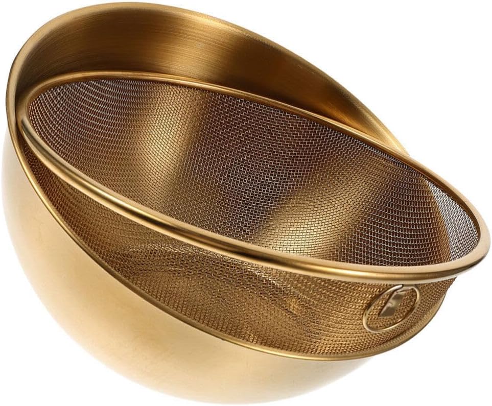 Rice Strainer 304 Stainless Steel Colander Set